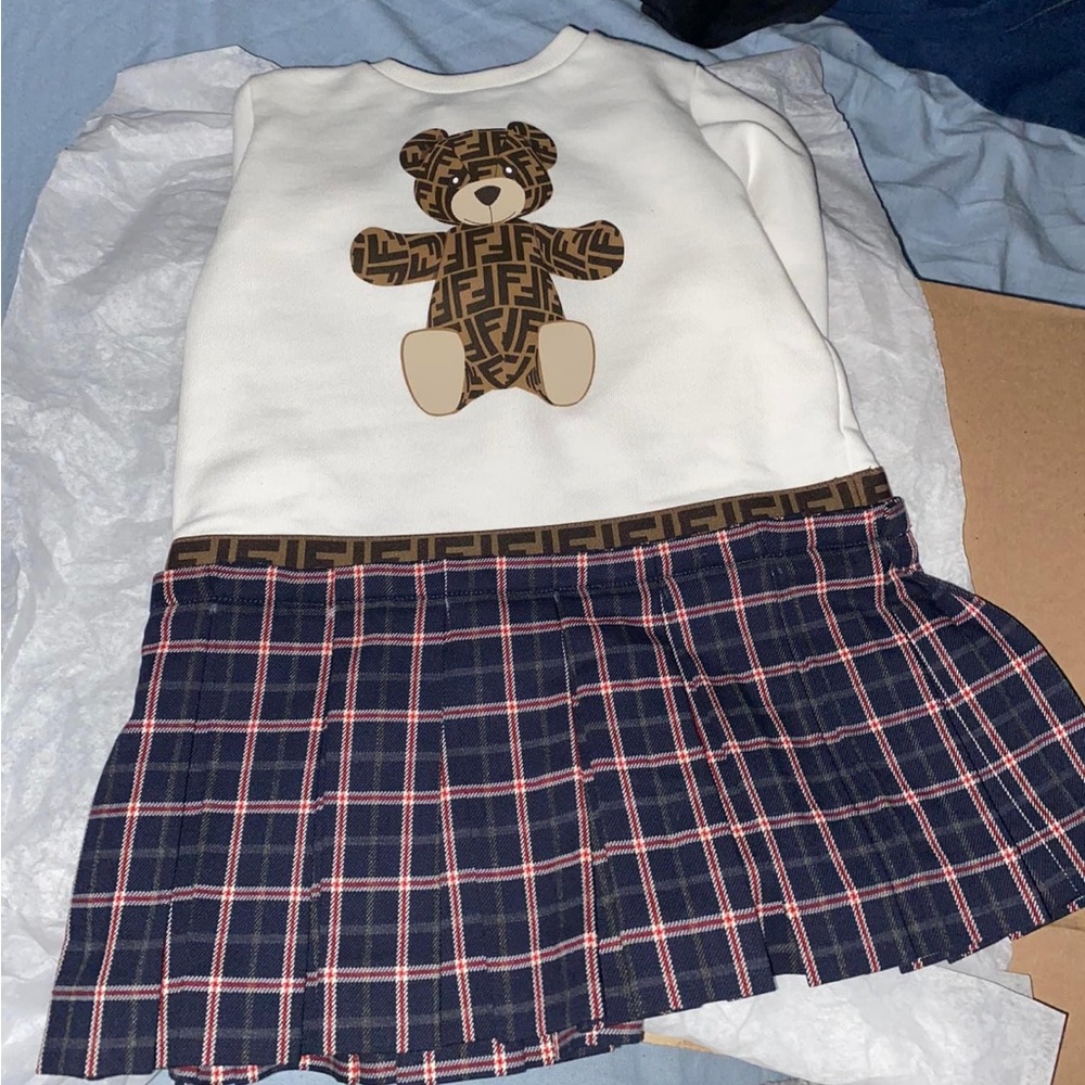 Baby Fendi dress 24M . Great for a gift , special event or photo shoot